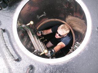 Shades? On a submarine? Really?