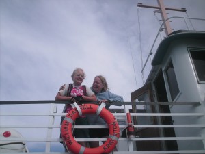 Jenny and Mary F en route to Kingston