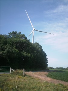 Windmill on Wolfe Island