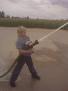 Patrick with the Firehose